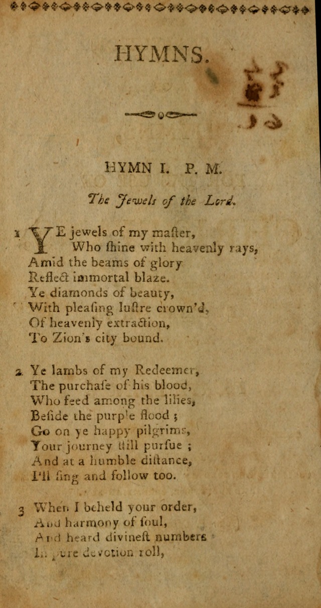 A Collection of Hymns for the Use of Christians. (4th ed.) page 2