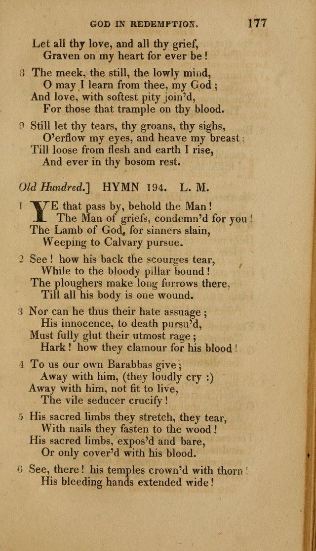 A Collection of Hymns for the Use of the Methodist Episcopal Church: Principally from the Collection of the Rev. John Wesley. M. A. page 182