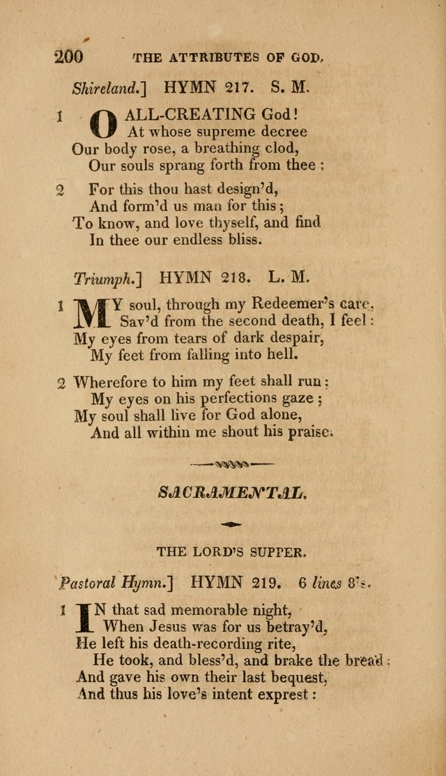 A Collection of Hymns for the Use of the Methodist Episcopal Church: Principally from the Collection of the Rev. John Wesley. M. A. page 205