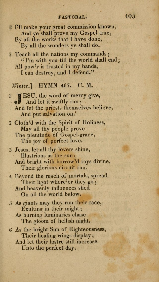 A Collection of Hymns for the Use of the Methodist Episcopal Church: Principally from the Collection of the Rev. John Wesley. M. A. page 410