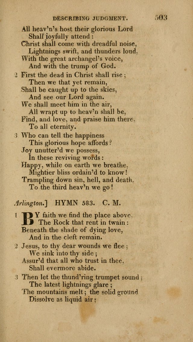 A Collection of Hymns for the Use of the Methodist Episcopal Church: Principally from the Collection of the Rev. John Wesley. M. A. page 508