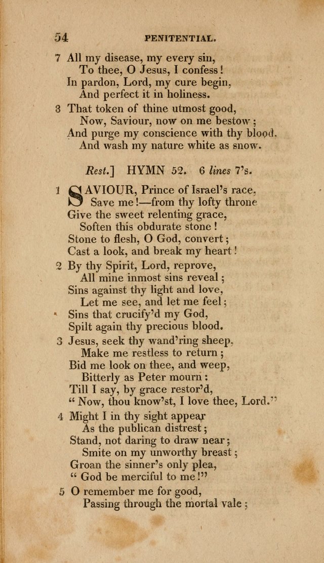 A Collection of Hymns for the Use of the Methodist Episcopal Church: Principally from the Collection of the Rev. John Wesley. M. A. page 59