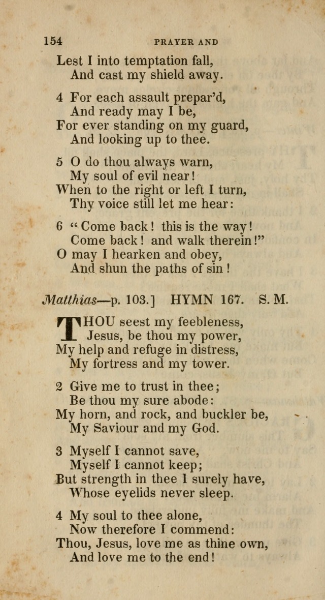 A Collection of Hymns for the Use of the Methodist Episcopal Church: principally from the collection of  Rev. John Wesley, M. A., late fellow of Lincoln College, Oxford; with... (Rev. & corr.) page 154