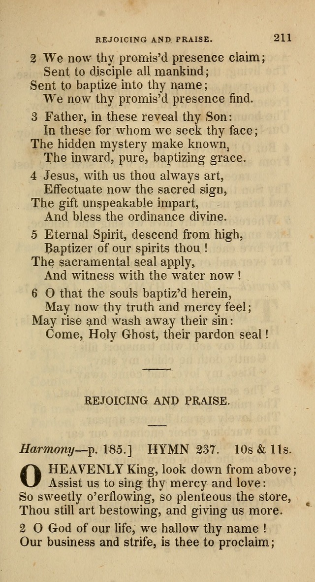A Collection of Hymns for the Use of the Methodist Episcopal Church: principally from the collection of  Rev. John Wesley, M. A., late fellow of Lincoln College, Oxford; with... (Rev. & corr.) page 211