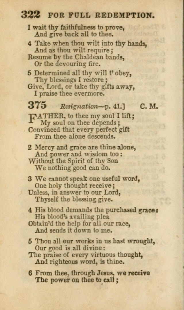 A Collection of Hymns: for the use of the Methodist Episcopal Church, principally from the collection of the Rev. John Wesley, A. M., late fellow of Lincoln College..(Rev. and corr. with a supplement) page 324