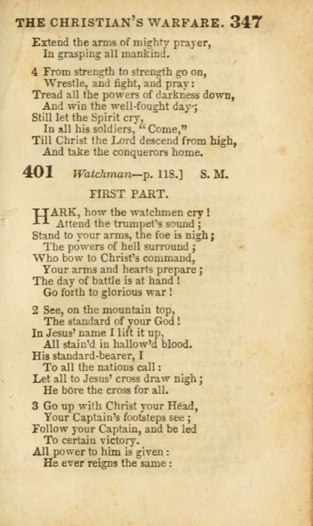 A Collection of Hymns: for the use of the Methodist Episcopal Church, principally from the collection of the Rev. John Wesley, A. M., late fellow of Lincoln College..(Rev. and corr. with a supplement) page 349