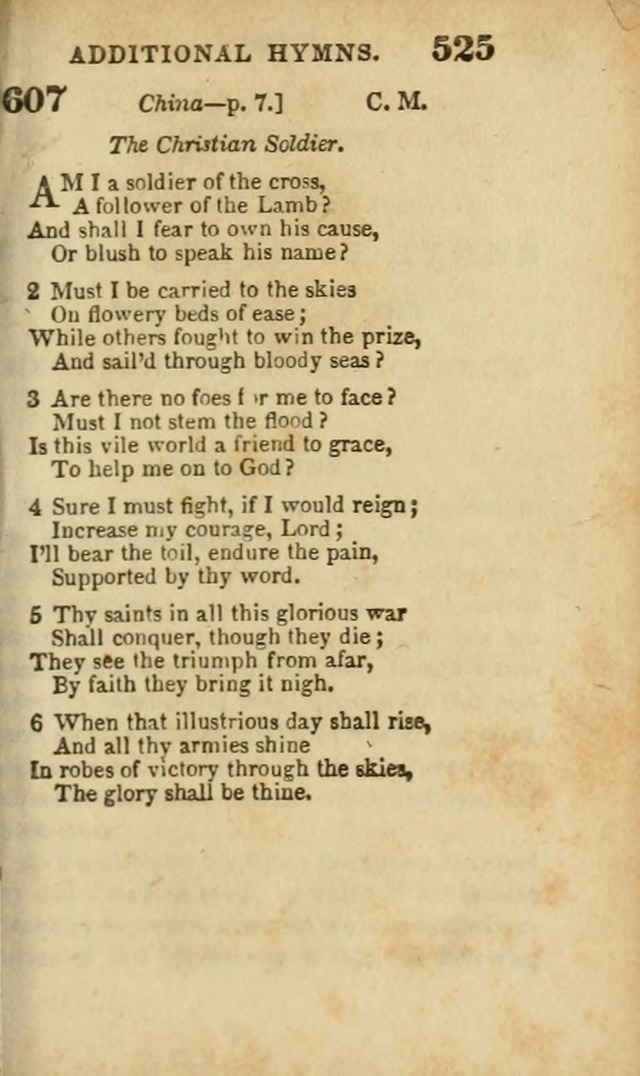 A Collection of Hymns: for the use of the Methodist Episcopal Church, principally from the collection of the Rev. John Wesley, A. M., late fellow of Lincoln College..(Rev. and corr. with a supplement) page 527