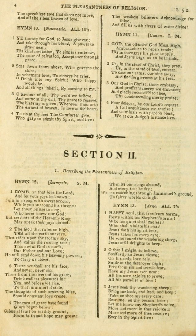 A Collection of Hymns: for the use of the people called Methodists; in miniature page 8