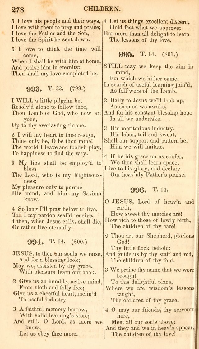 A Collection of Hymns, for the Use of the Protestant Church of the United Brethren. New and  Revised ed. page 319