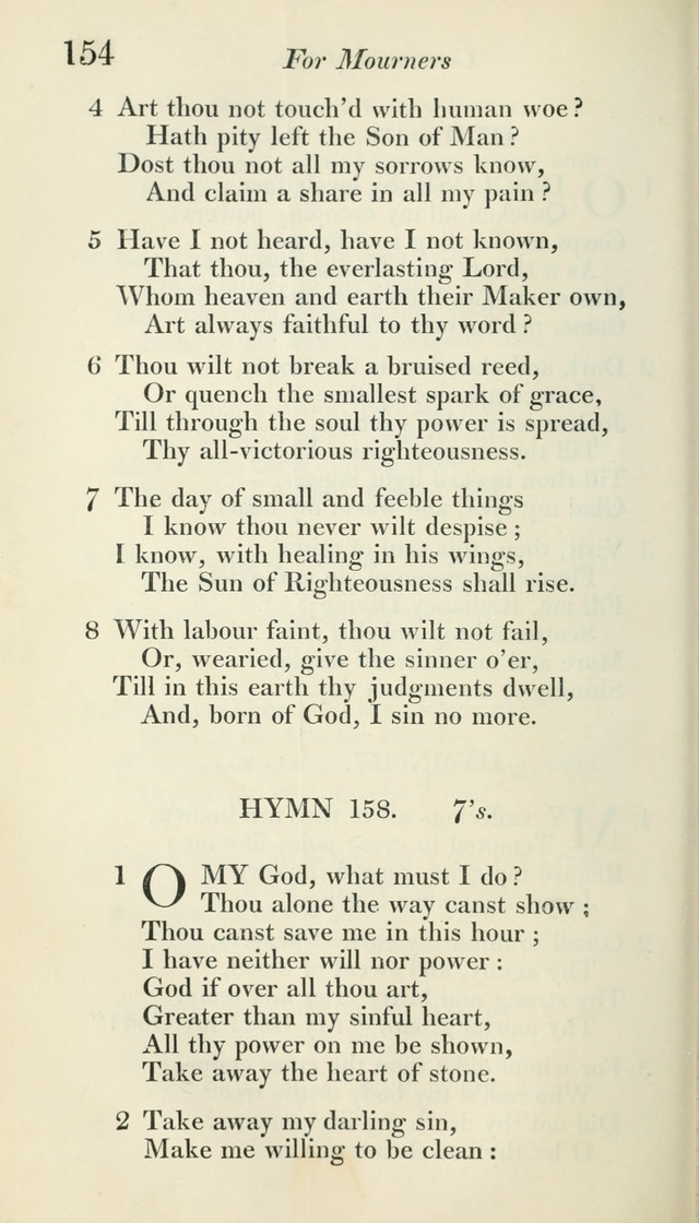 A Collection of Hymns, for the Use of the People Called Methodists, with a Supplement page 156