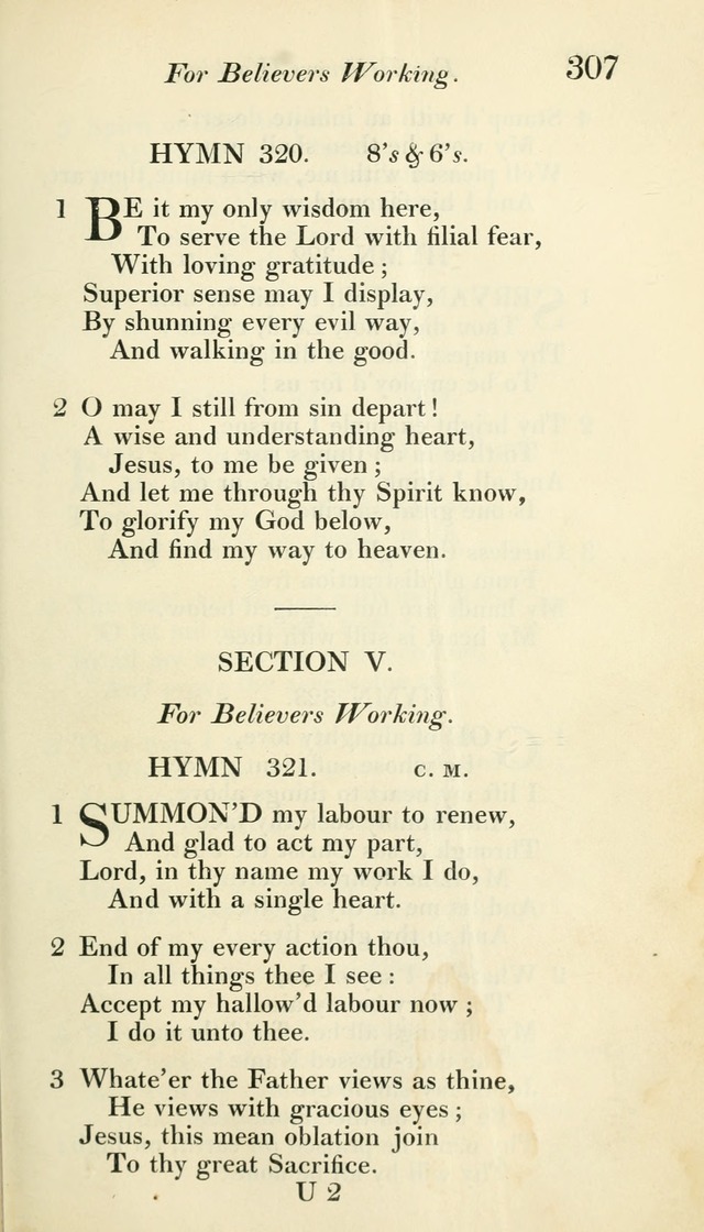 A Collection of Hymns, for the Use of the People Called Methodists, with a Supplement page 309