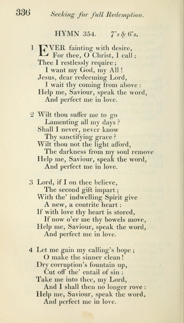 A Collection of Hymns, for the Use of the People Called Methodists, with a Supplement page 338