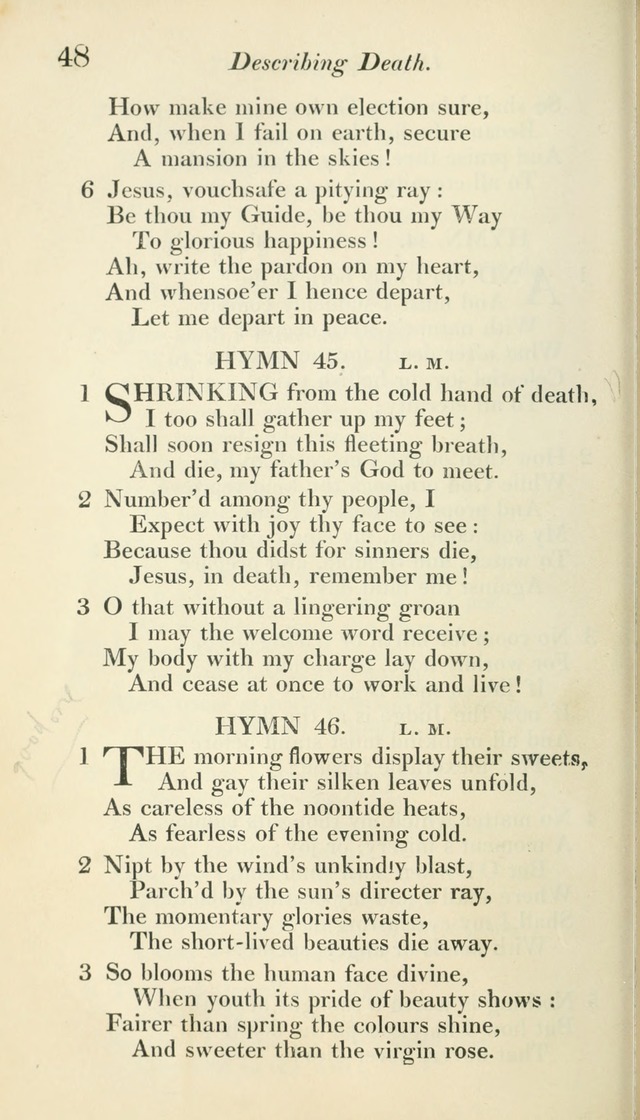 A Collection of Hymns, for the Use of the People Called Methodists, with a Supplement page 50