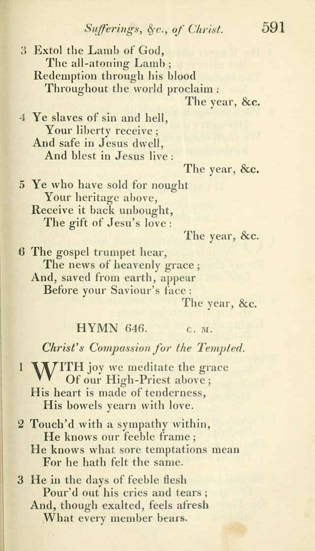 A Collection of Hymns, for the Use of the People Called Methodists, with a Supplement page 593