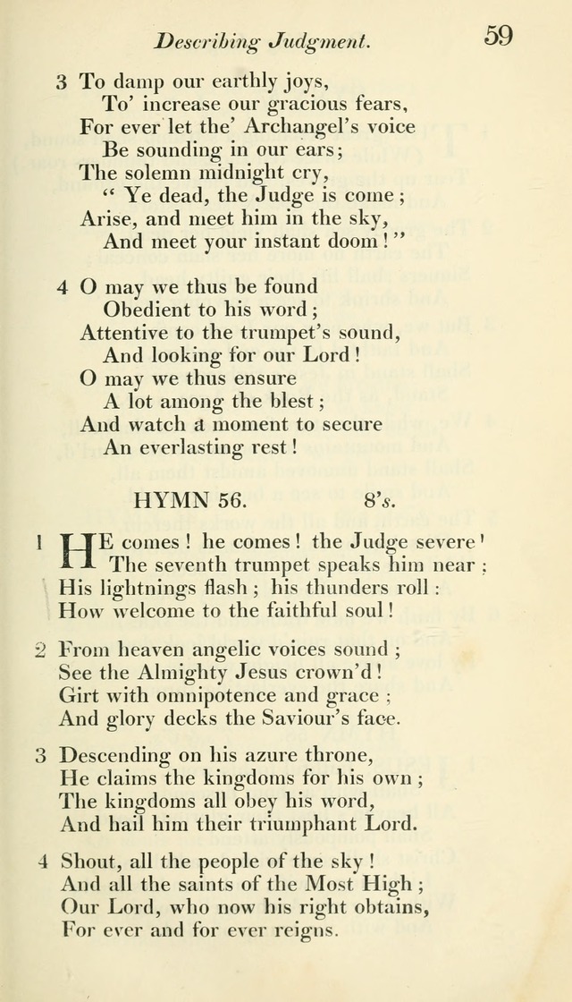 A Collection of Hymns, for the Use of the People Called Methodists, with a Supplement page 61