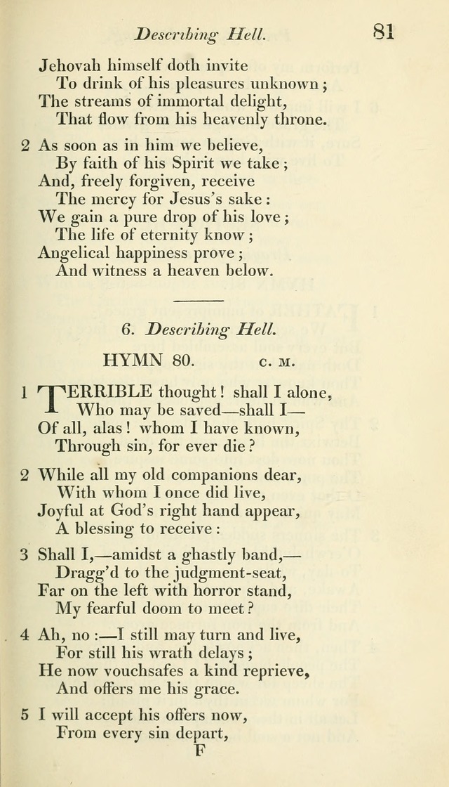 A Collection of Hymns, for the Use of the People Called Methodists, with a Supplement page 83