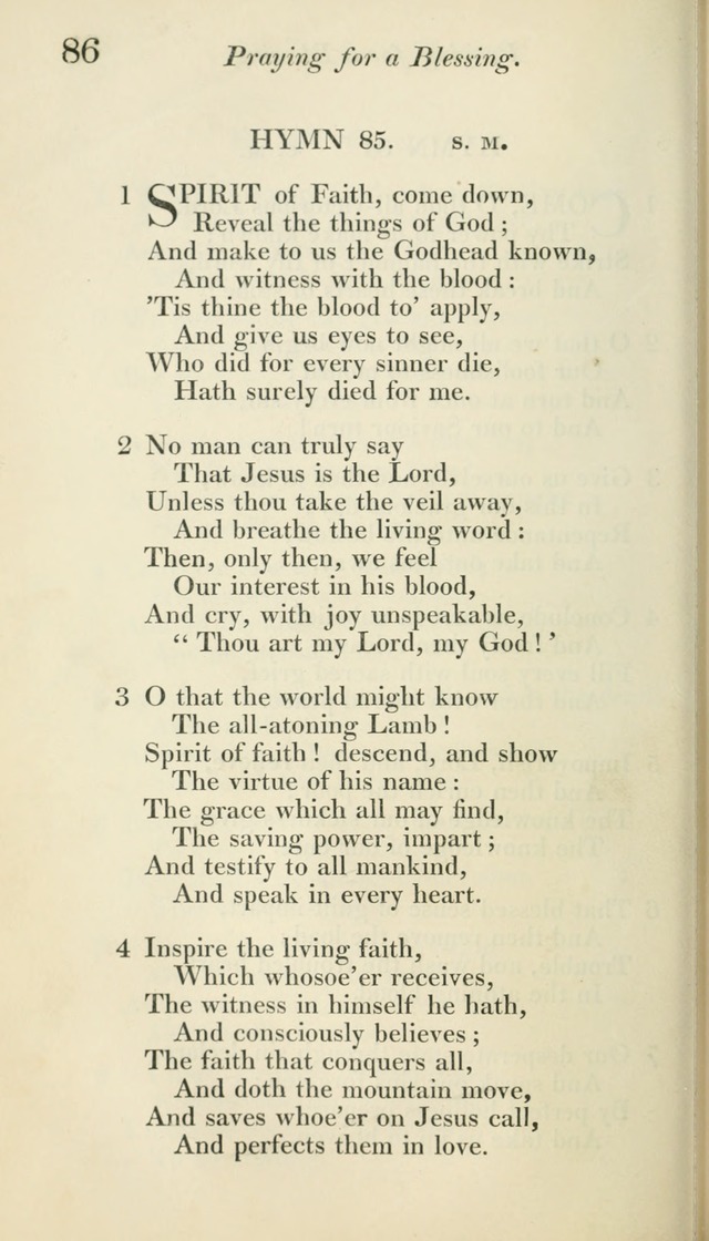 A Collection of Hymns, for the Use of the People Called Methodists, with a Supplement page 88