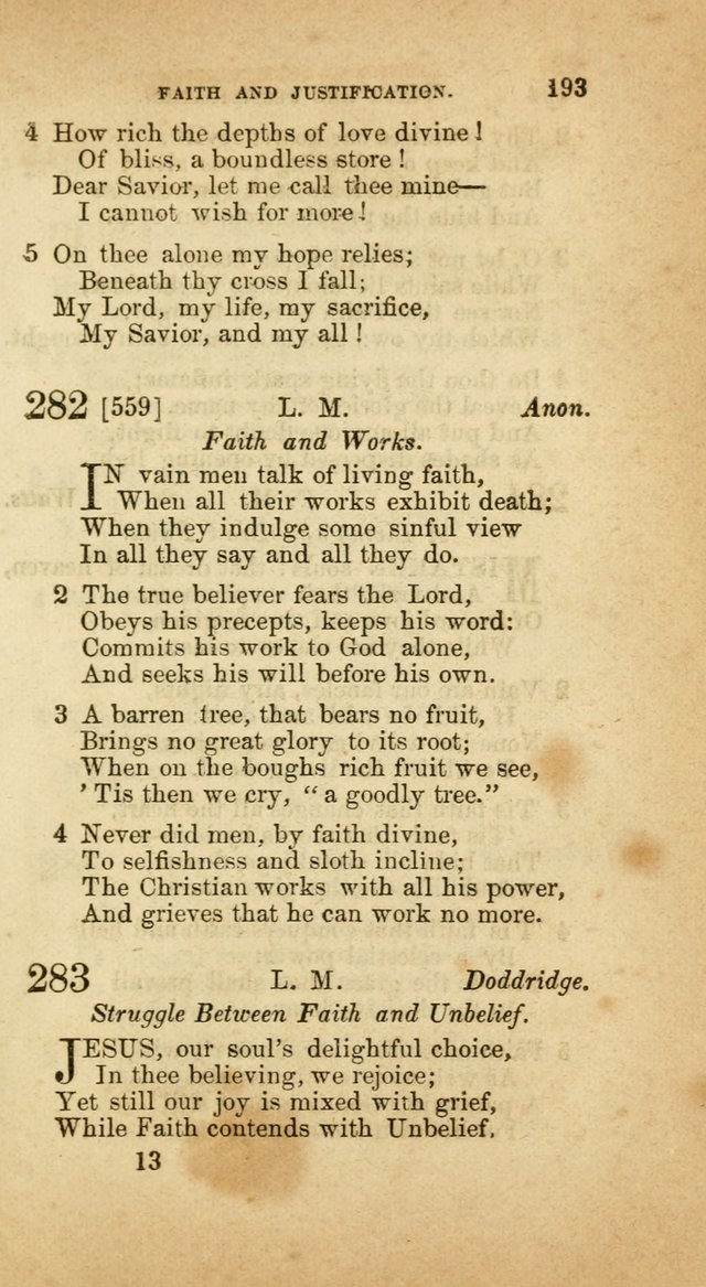 A Collection of Hymns, for the use of the United Brethren in Christ: taken from the most approved authors, and adapted to public and private worship page 195