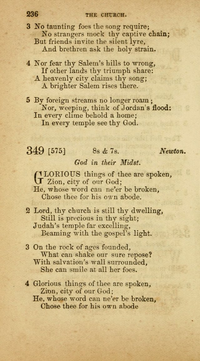 A Collection of Hymns, for the use of the United Brethren in Christ: taken from the most approved authors, and adapted to public and private worship page 238
