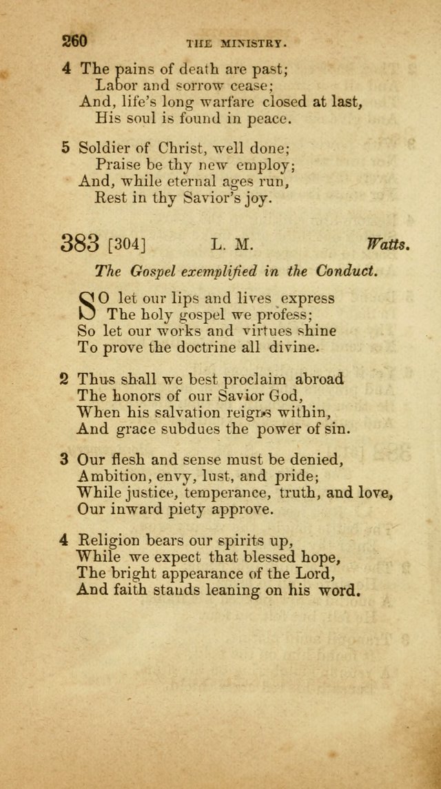 A Collection of Hymns, for the use of the United Brethren in Christ: taken from the most approved authors, and adapted to public and private worship page 262