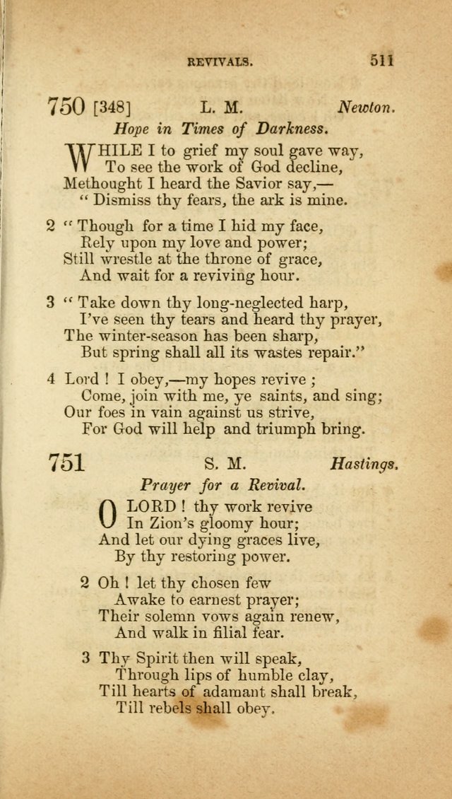 A Collection of Hymns, for the use of the United Brethren in Christ: taken from the most approved authors, and adapted to public and private worship page 515