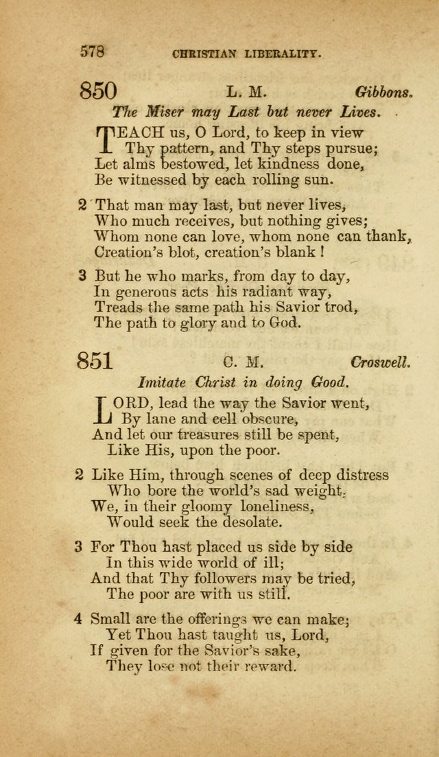 A Collection of Hymns, for the use of the United Brethren in Christ: taken from the most approved authors, and adapted to public and private worship page 582