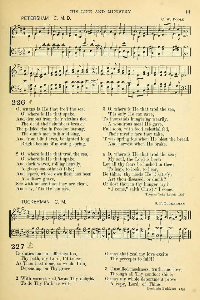 The Church Hymnary: a collection of hymns and tunes for public worship page 111