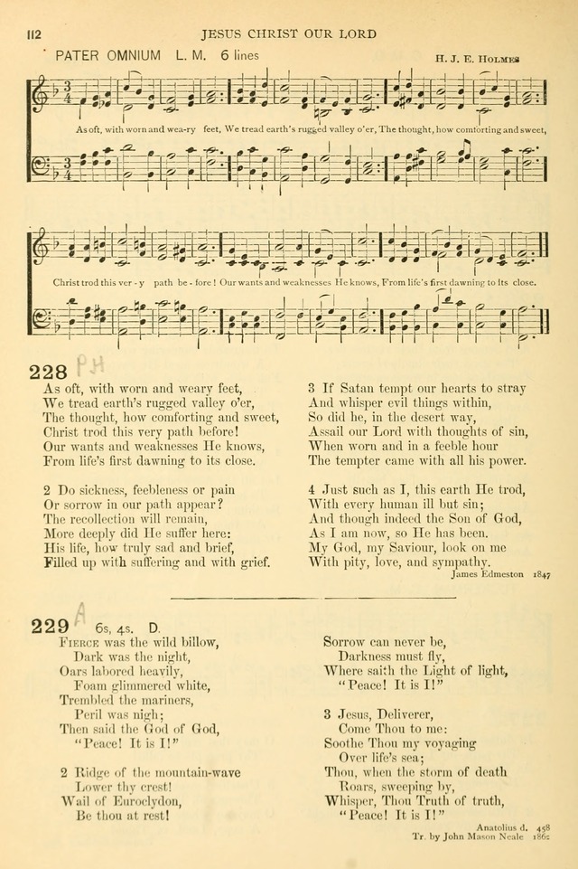 The Church Hymnary: a collection of hymns and tunes for public worship page 112