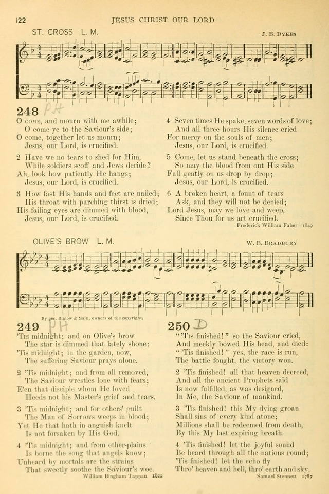 The Church Hymnary: a collection of hymns and tunes for public worship page 122