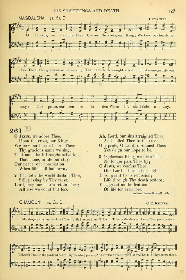 The Church Hymnary: a collection of hymns and tunes for public worship page 127