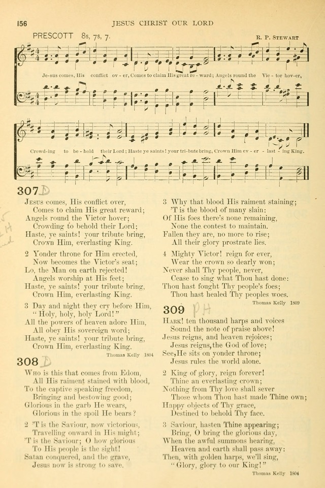 The Church Hymnary: a collection of hymns and tunes for public worship page 156