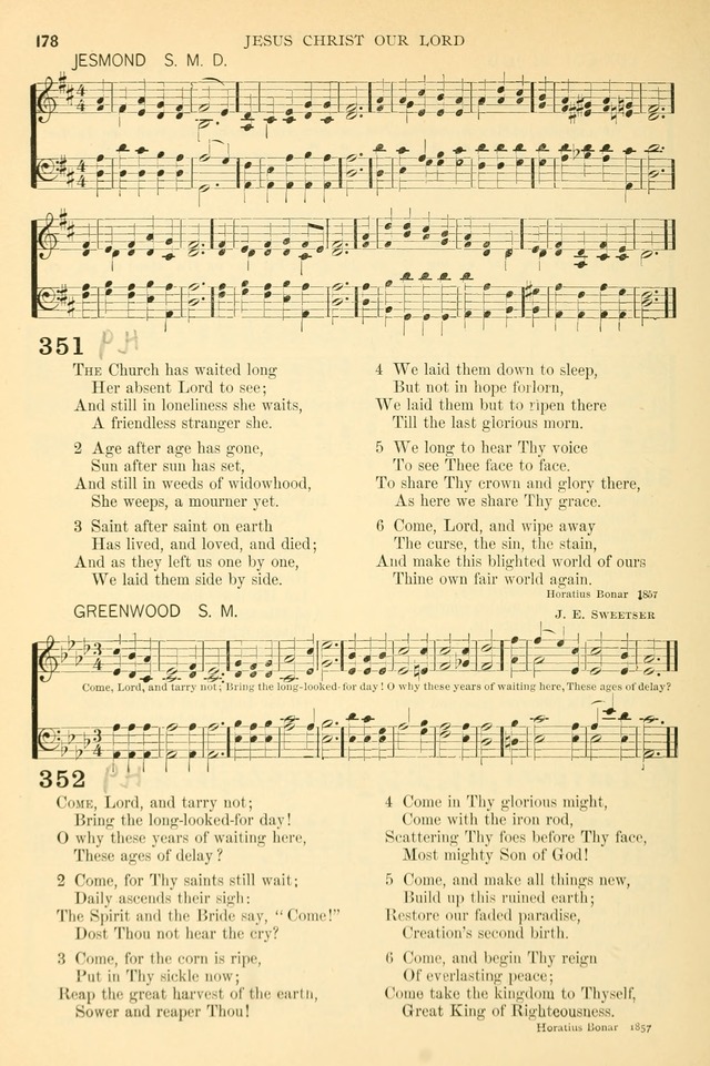 The Church Hymnary: a collection of hymns and tunes for public worship page 178