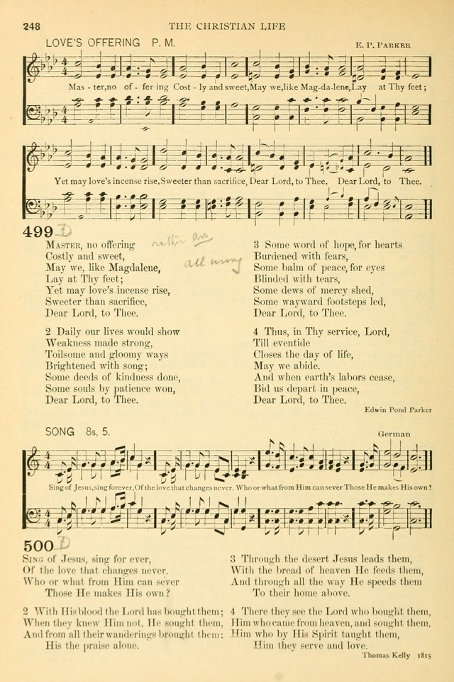 The Church Hymnary: a collection of hymns and tunes for public worship page 248