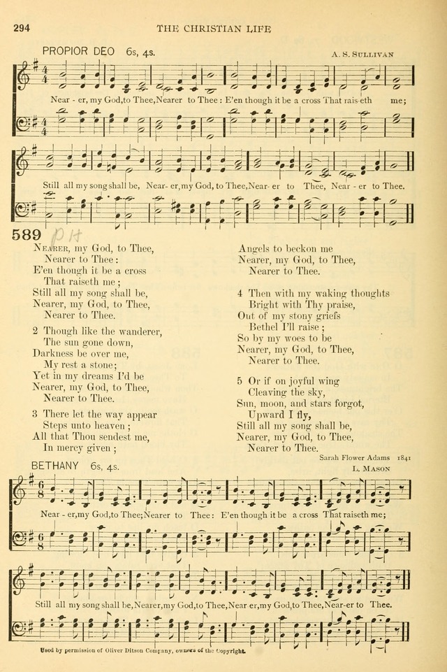 The Church Hymnary: a collection of hymns and tunes for public worship page 294