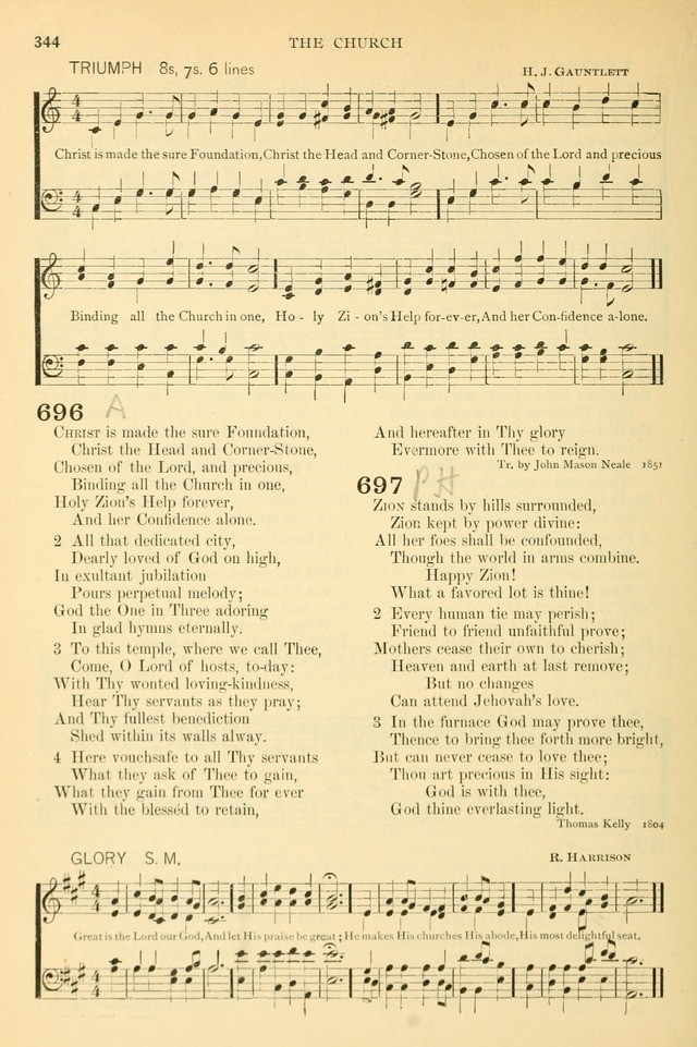The Church Hymnary: a collection of hymns and tunes for public worship page 344