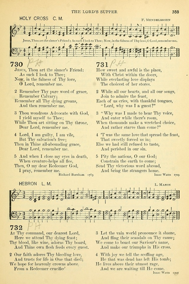 The Church Hymnary: a collection of hymns and tunes for public worship page 359