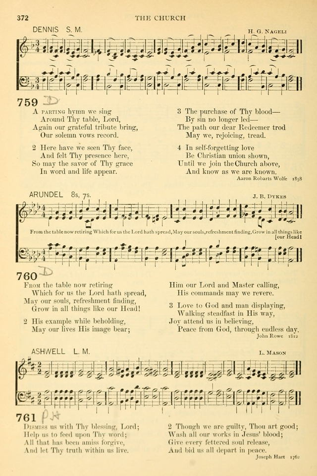 The Church Hymnary: a collection of hymns and tunes for public worship page 372