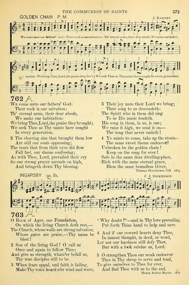The Church Hymnary: a collection of hymns and tunes for public worship page 373