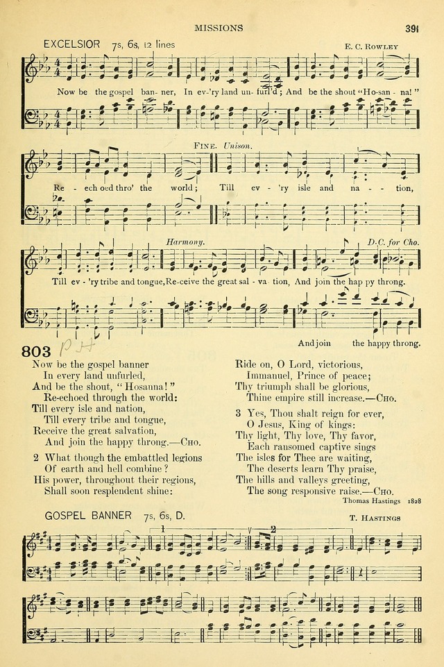The Church Hymnary: a collection of hymns and tunes for public worship page 391