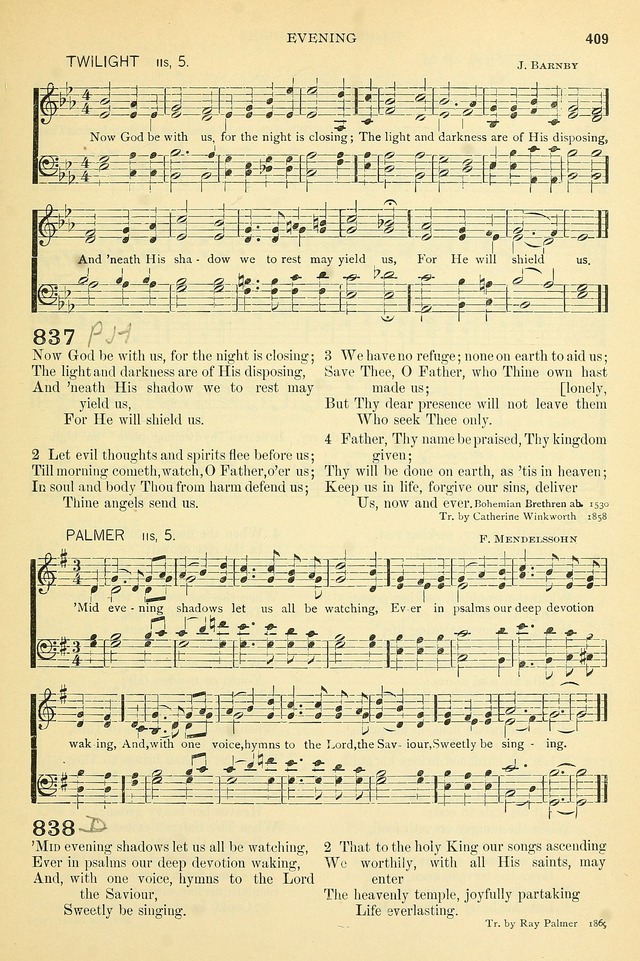 The Church Hymnary: a collection of hymns and tunes for public worship page 409