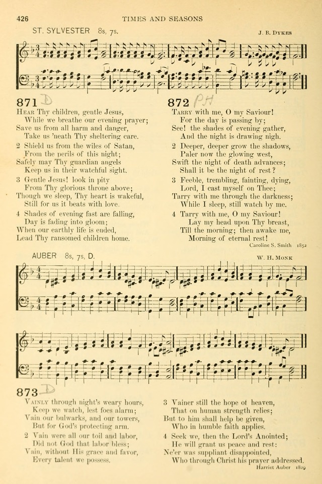 The Church Hymnary: a collection of hymns and tunes for public worship page 426