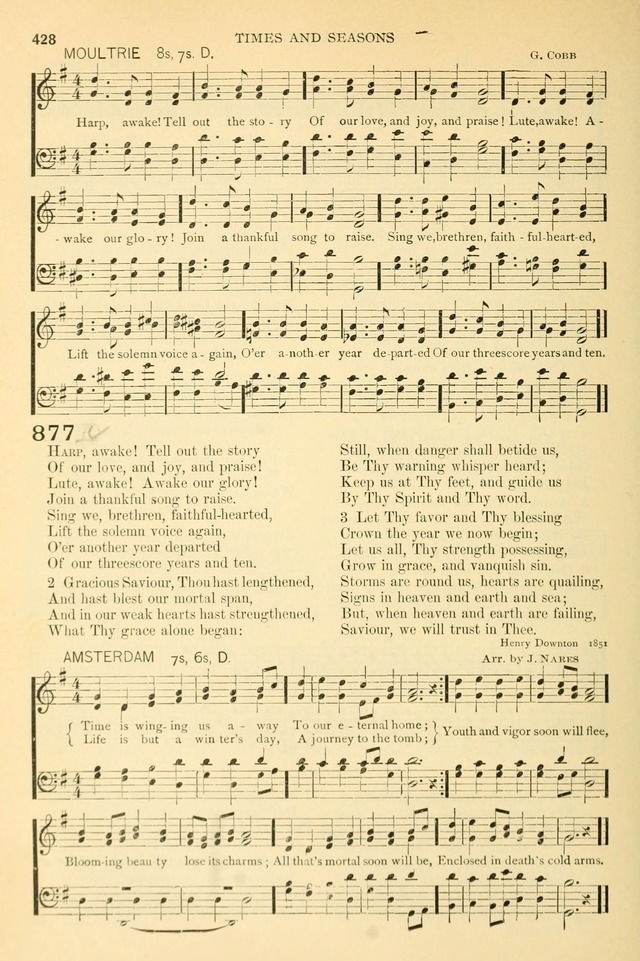 The Church Hymnary: a collection of hymns and tunes for public worship page 428
