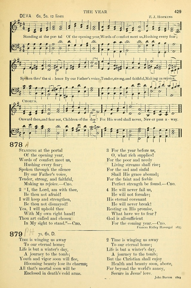 The Church Hymnary: a collection of hymns and tunes for public worship page 429