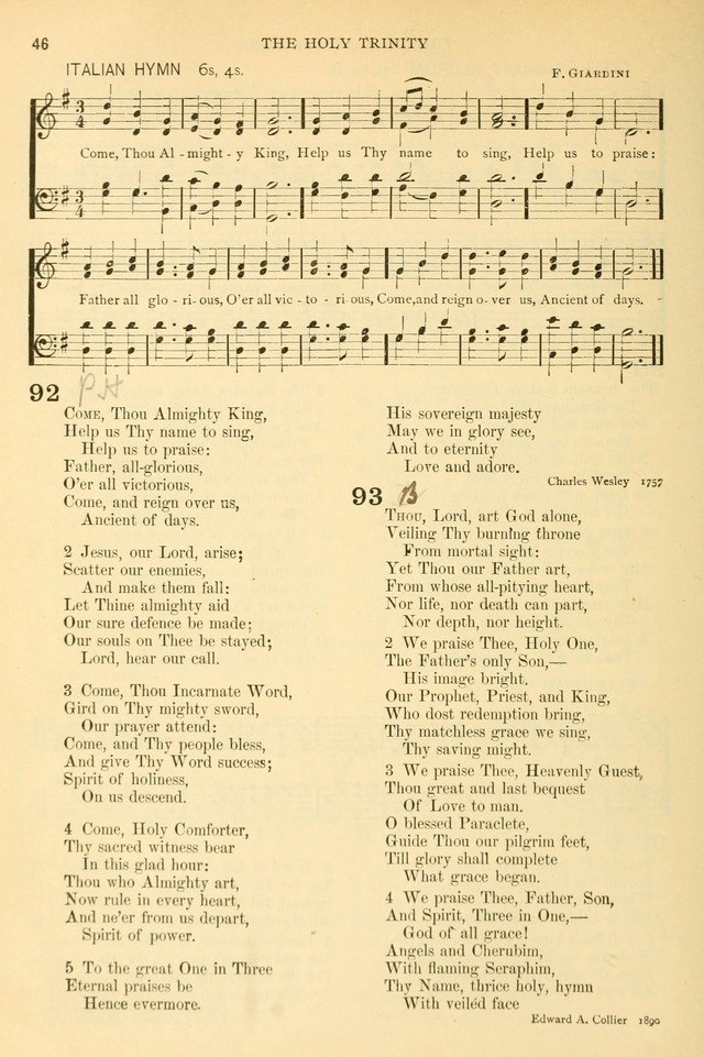 The Church Hymnary: a collection of hymns and tunes for public worship page 46