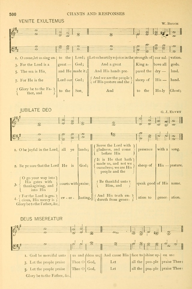 The Church Hymnary: a collection of hymns and tunes for public worship page 500