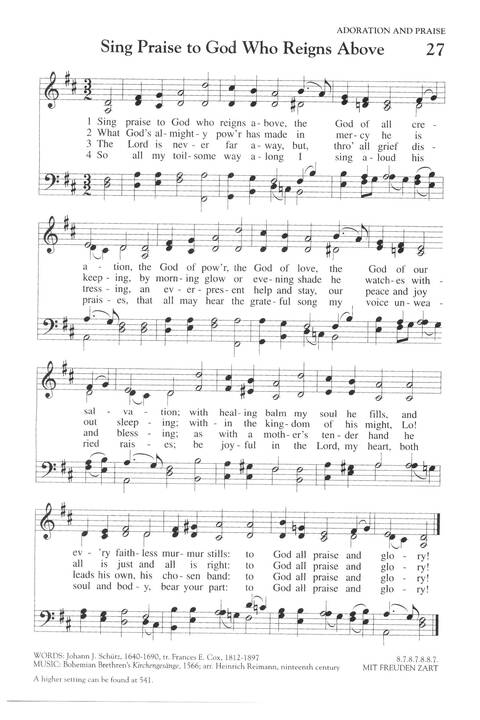 The Covenant Hymnal: a worshipbook page 31