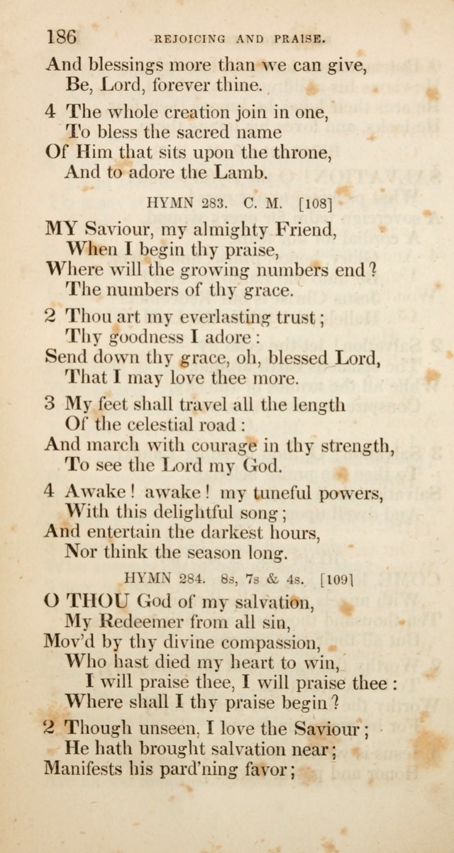 A Collection of Hymns, for the use of the Wesleyan Methodist Connection of America. page 189
