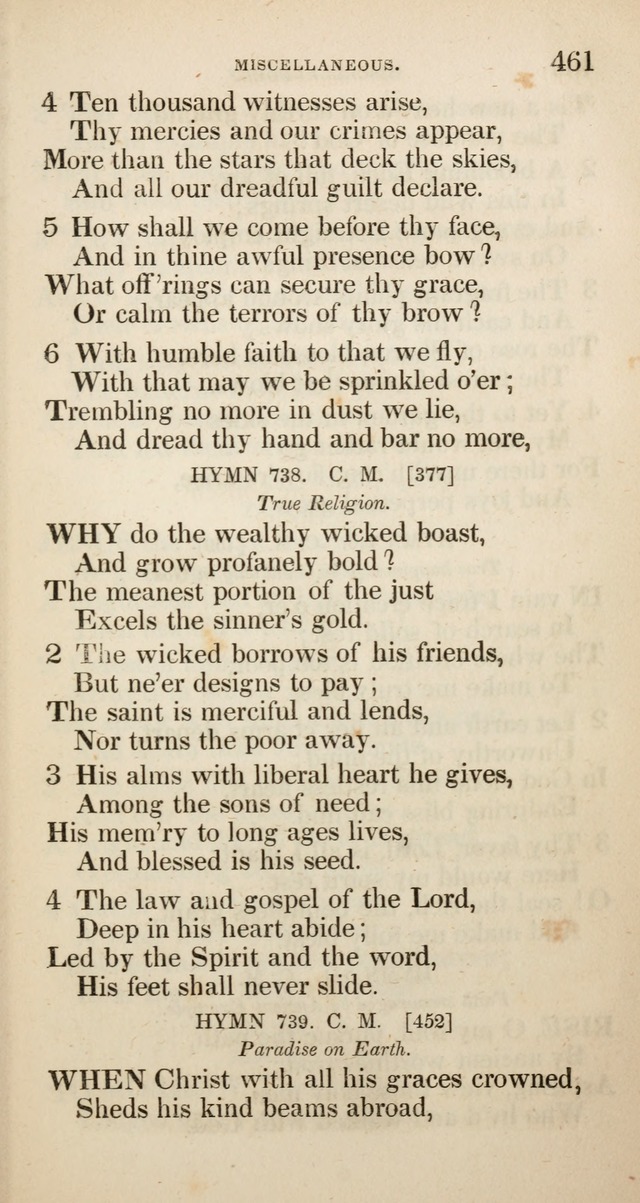 A Collection of Hymns, for the use of the Wesleyan Methodist Connection of America. page 464