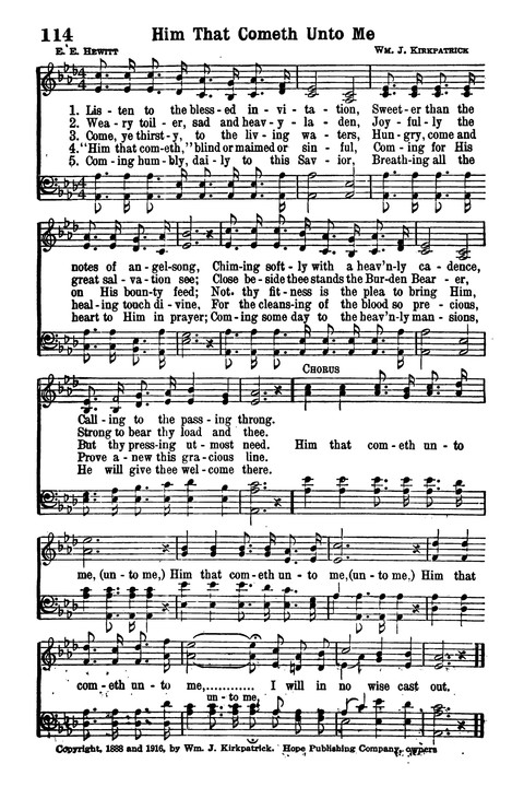 Choice Hymns of the Faith page 104