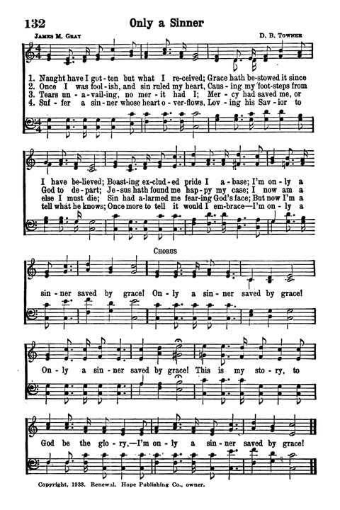 Choice Hymns of the Faith page 120